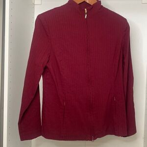 Ballessa Burgundy Jacket Made in Canada